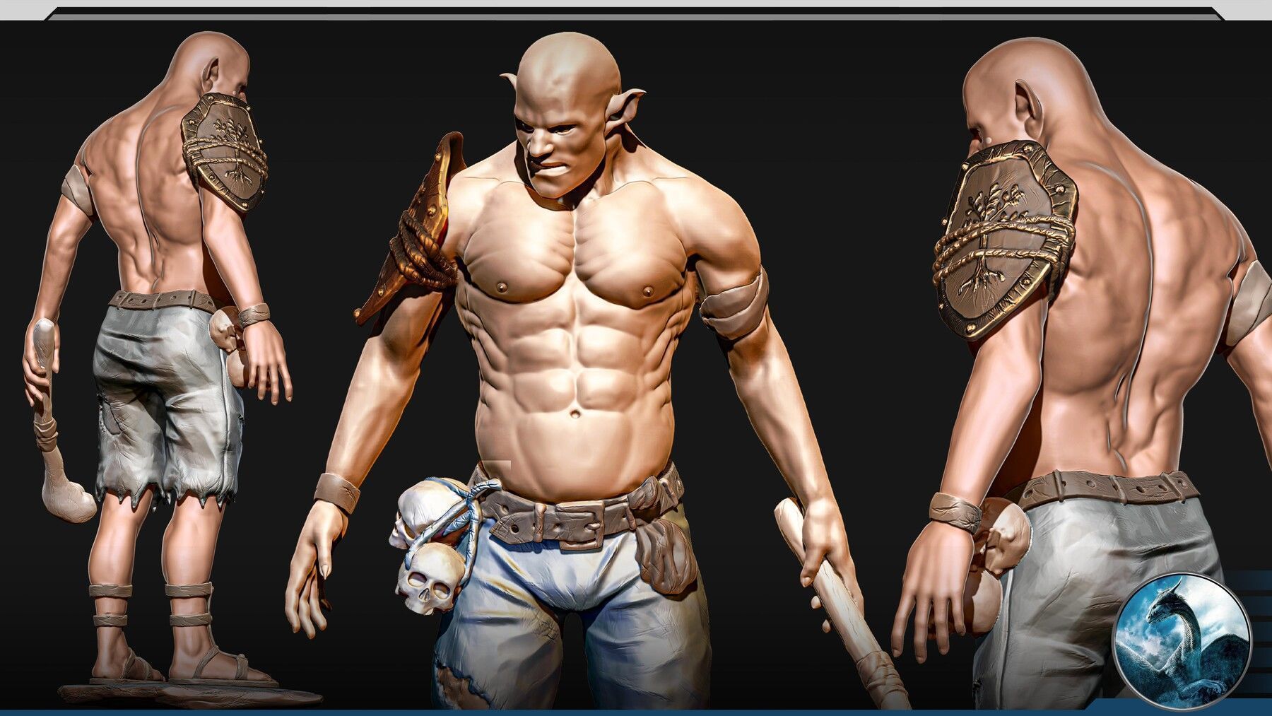  122 VDM Muscles Brush Bundle 3D model_5