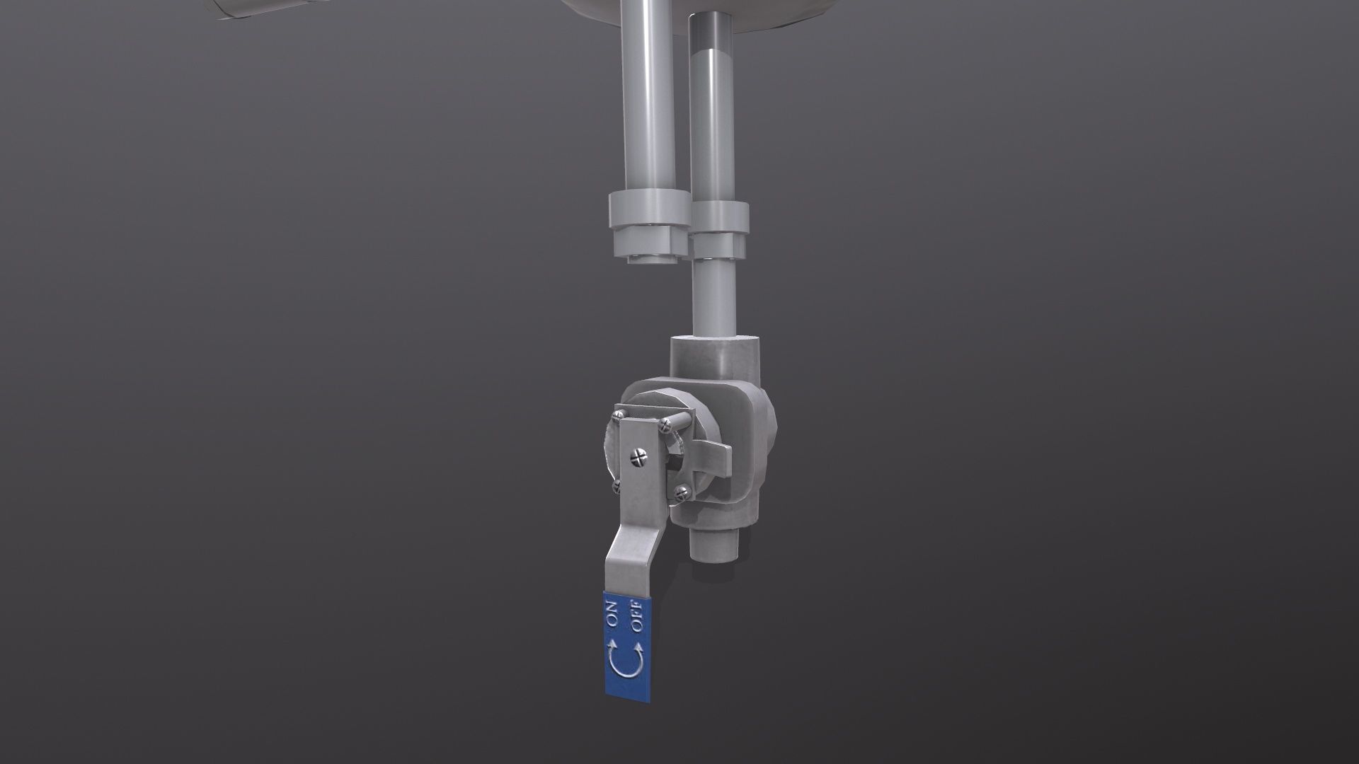 Fluid System Low-poly 3D model_10