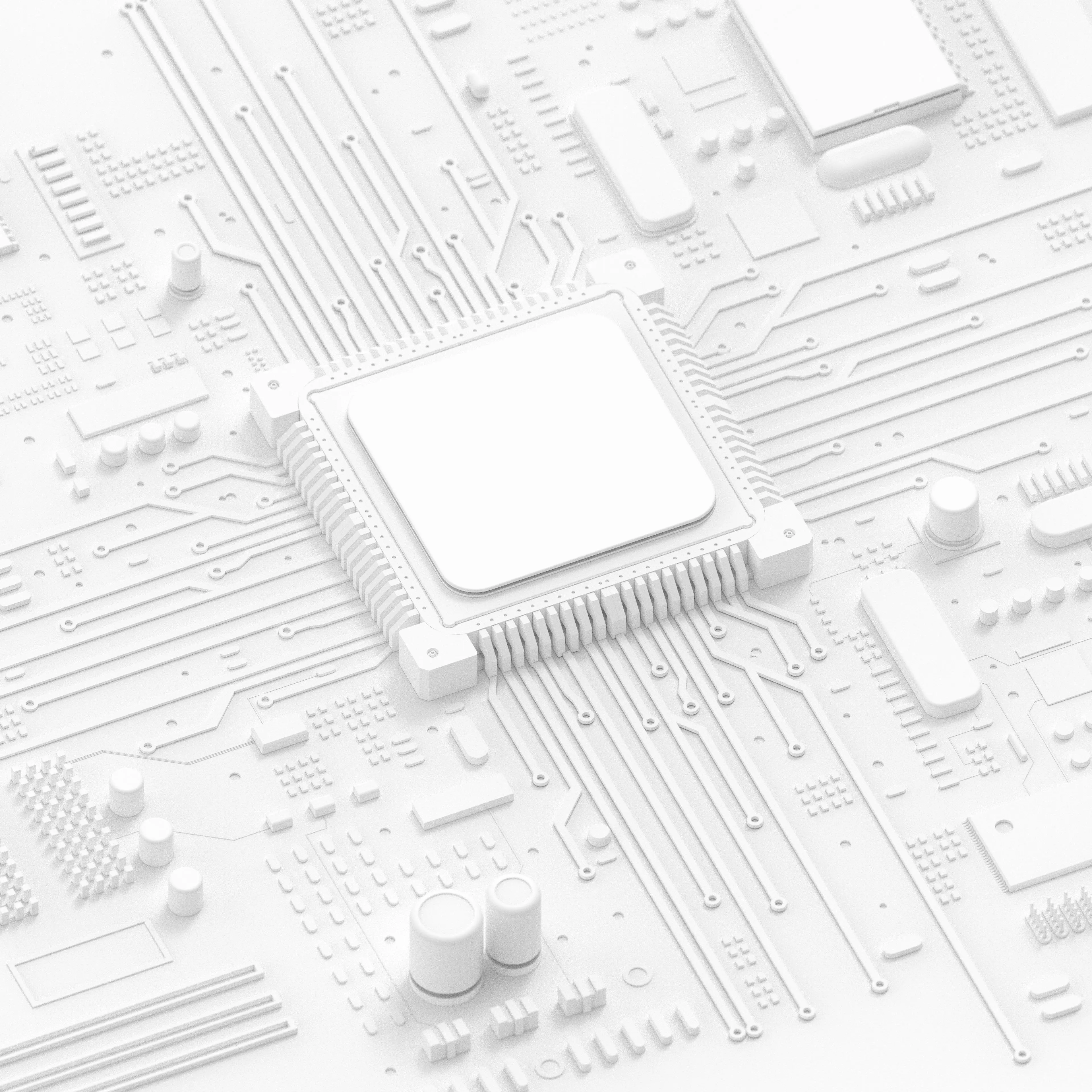 MICROPROCESSOR 3D model