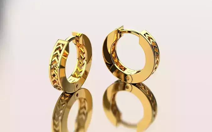 earrings 091024 3D print model