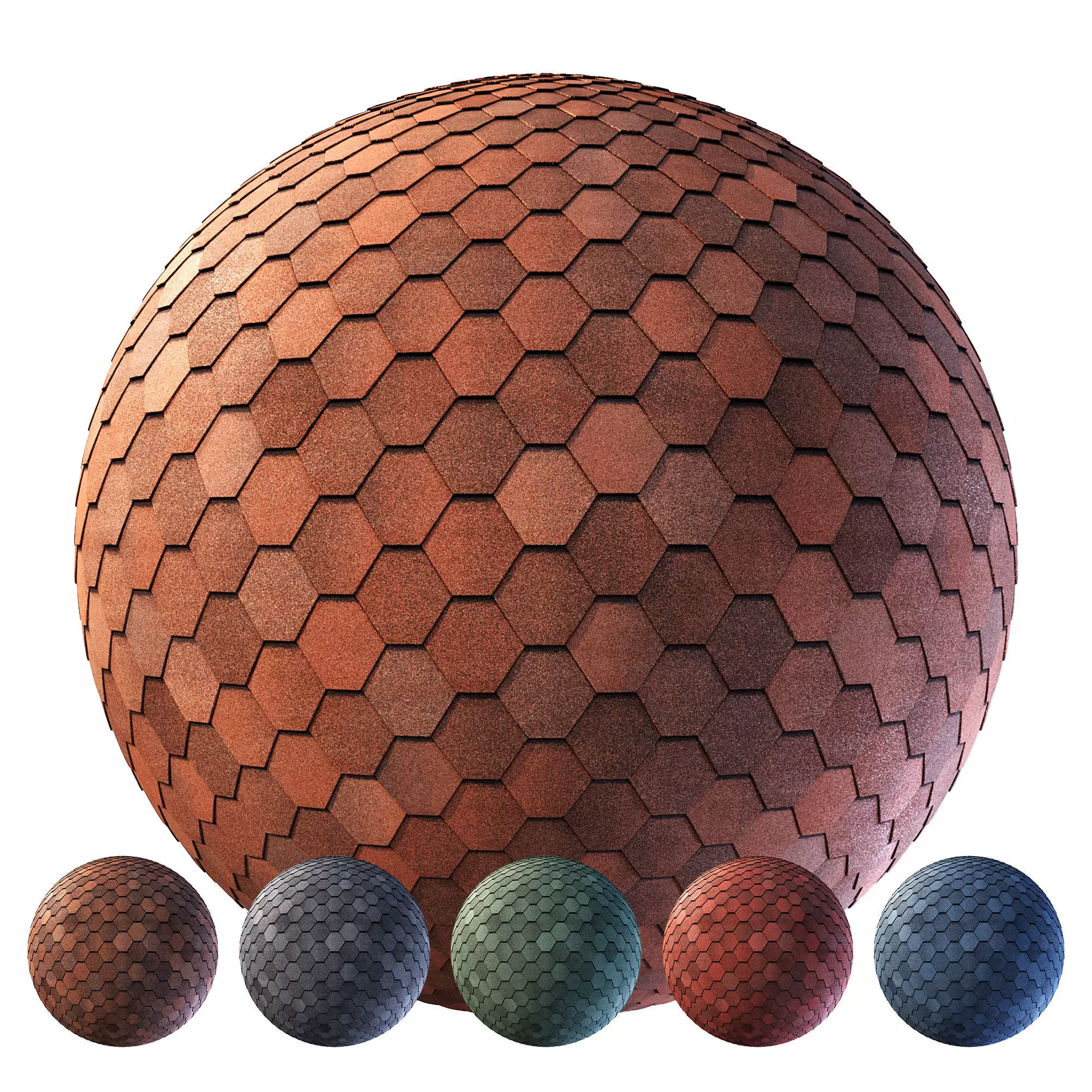 Roof bitum shingles Type 2 texture Texture