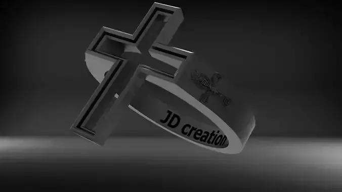 cross JUSUS ring
