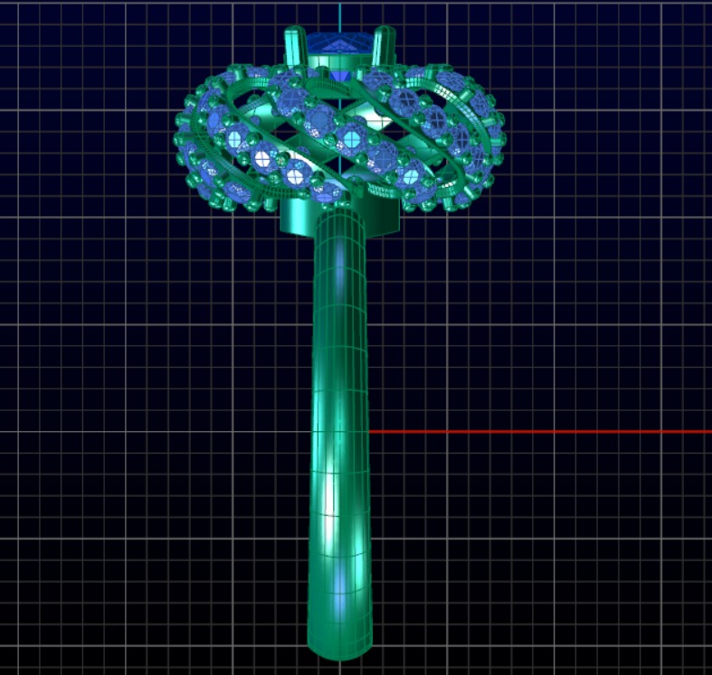 18K TWSITED DIAMOND RING 3D print model_2