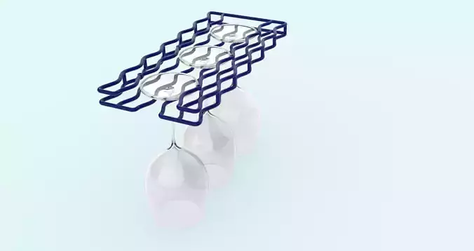 Wine or Beer Glass Rack