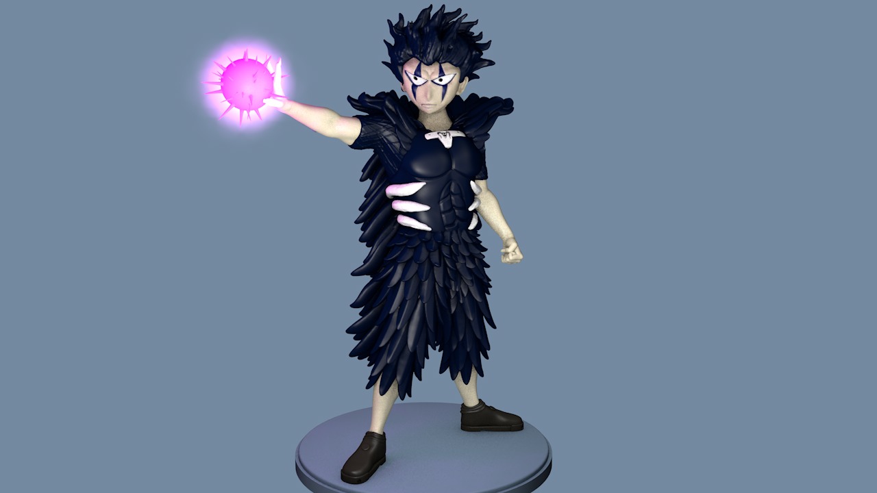 ZATCH BELL - BRAGO 3D print model_1