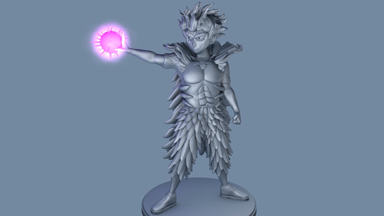 ZATCH BELL - BRAGO 3D print model_4