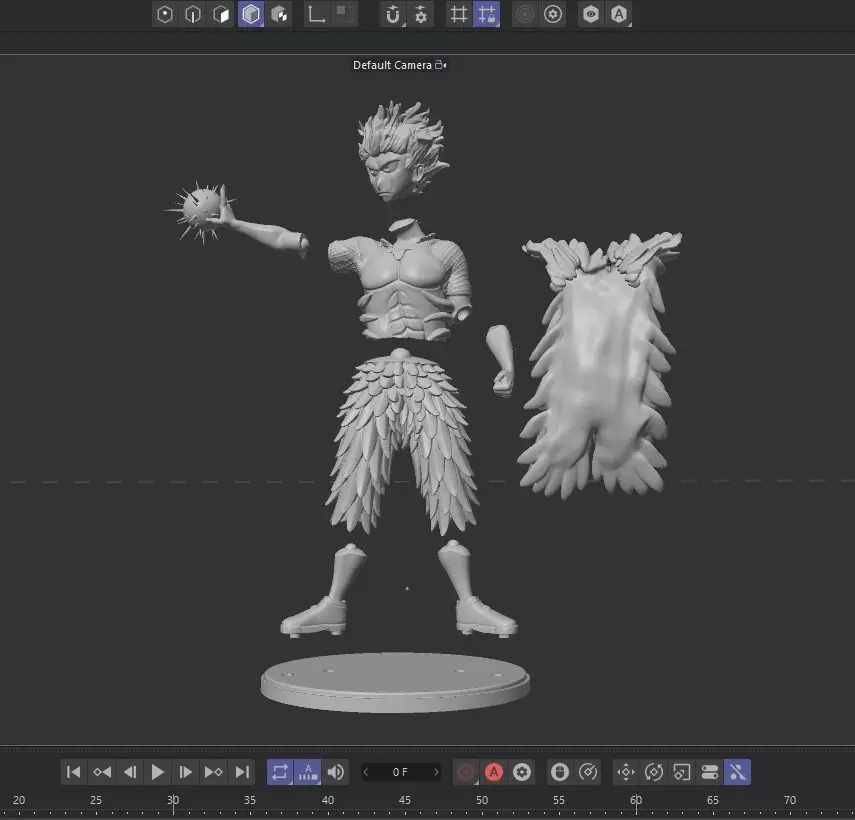 ZATCH BELL - BRAGO 3D print model_0