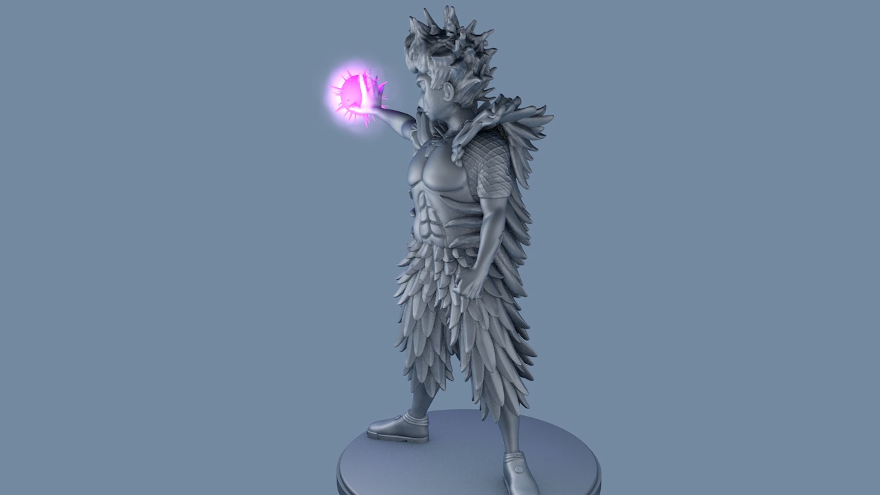 ZATCH BELL - BRAGO 3D print model_5