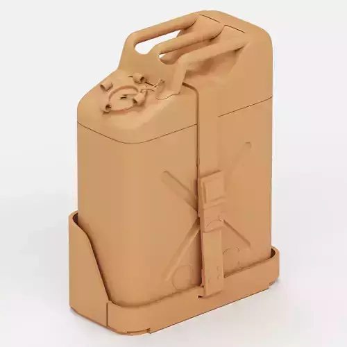US Jerrycan and holder