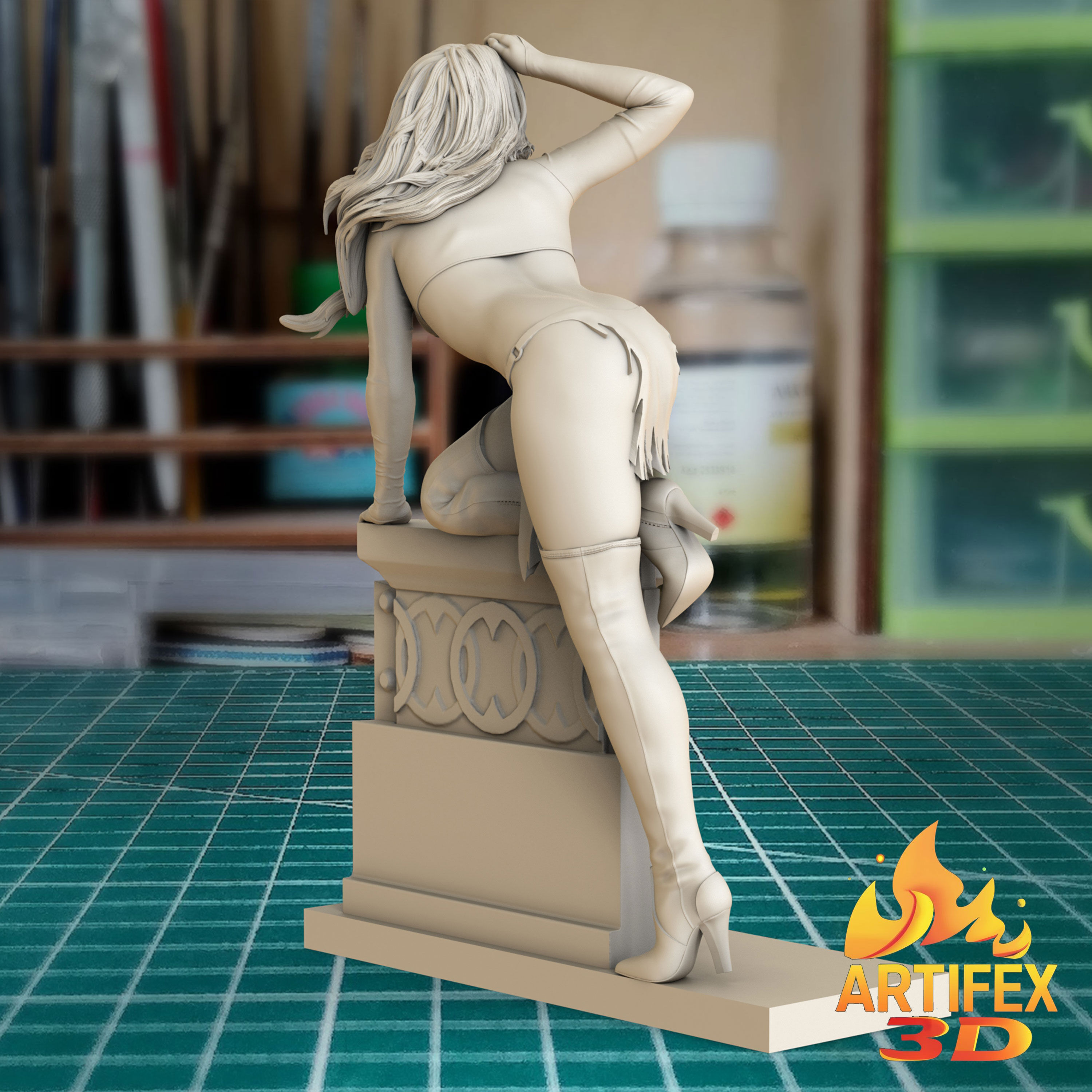 Madelyne Pryor 3D print model_11