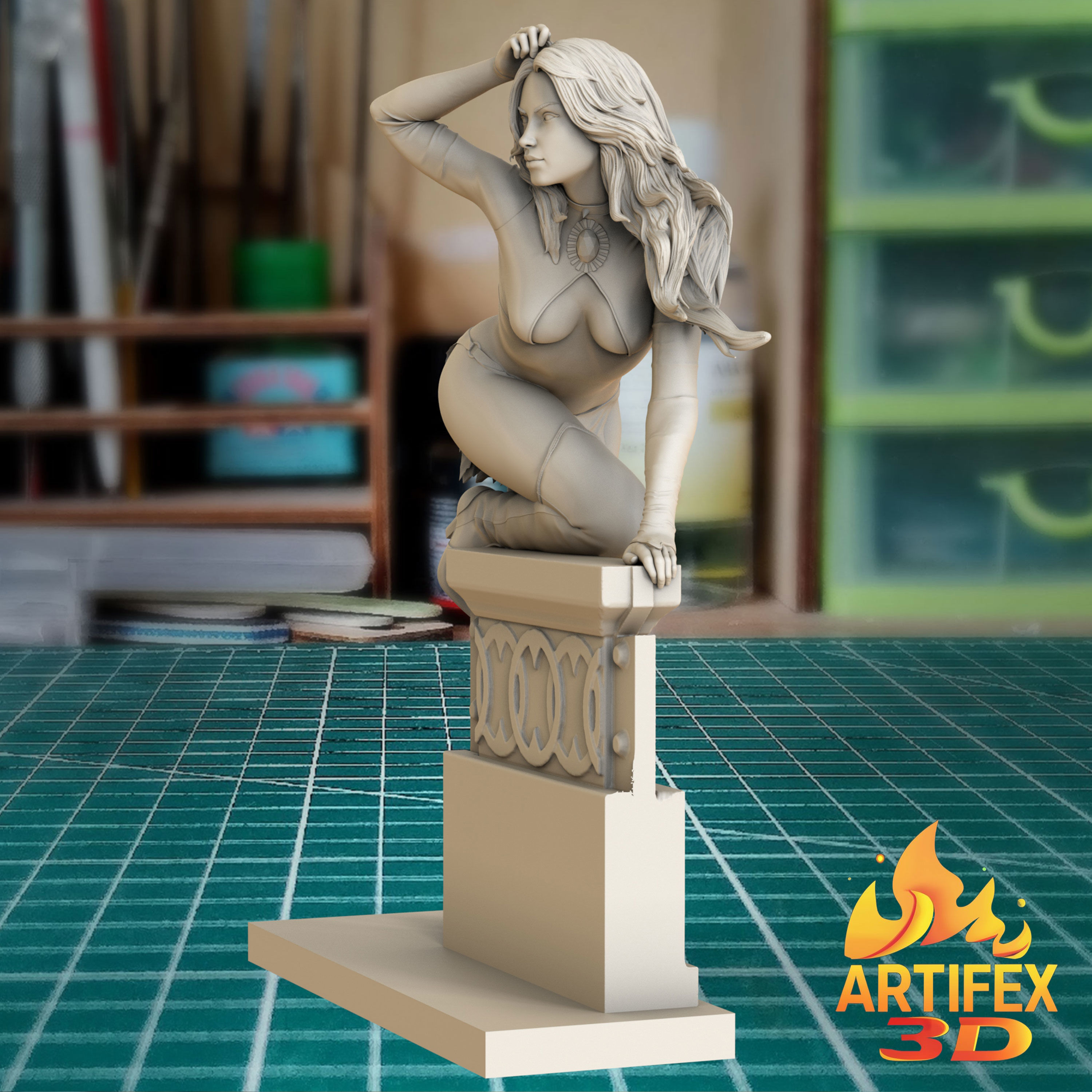 Madelyne Pryor 3D print model_10