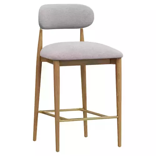 Restoration Hardware Arno Fabric Counter Stool
