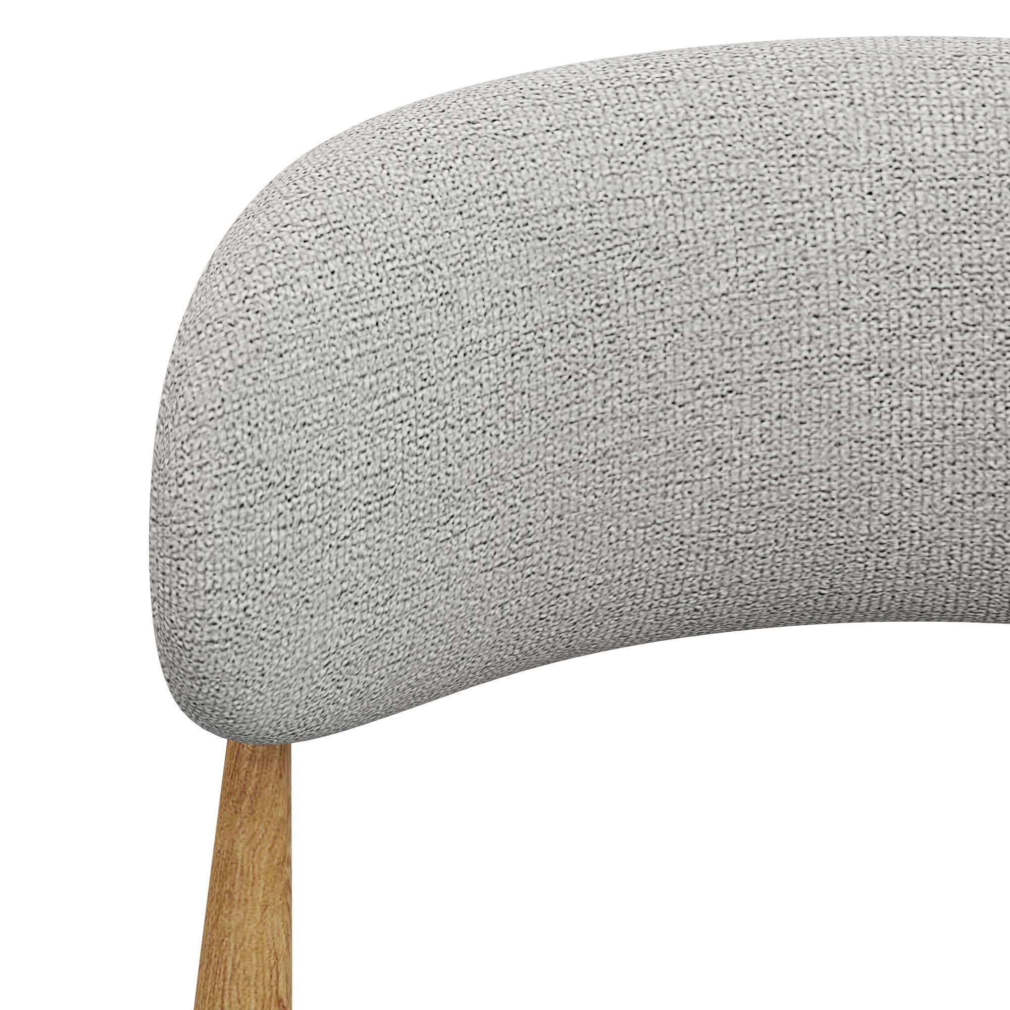 Restoration Hardware Arno Fabric Counter Stool 3D model_5