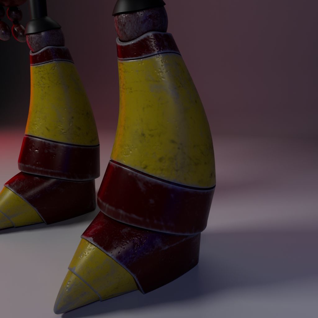 Stylized 3D Robot Model 3D model_4