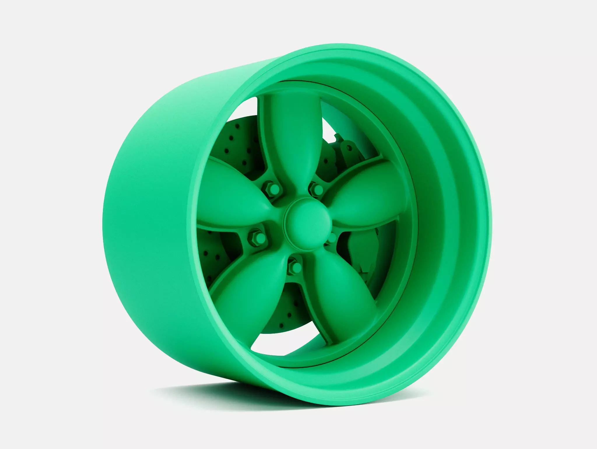 15x10 Daisy Wheel and Brake 3D print model_0