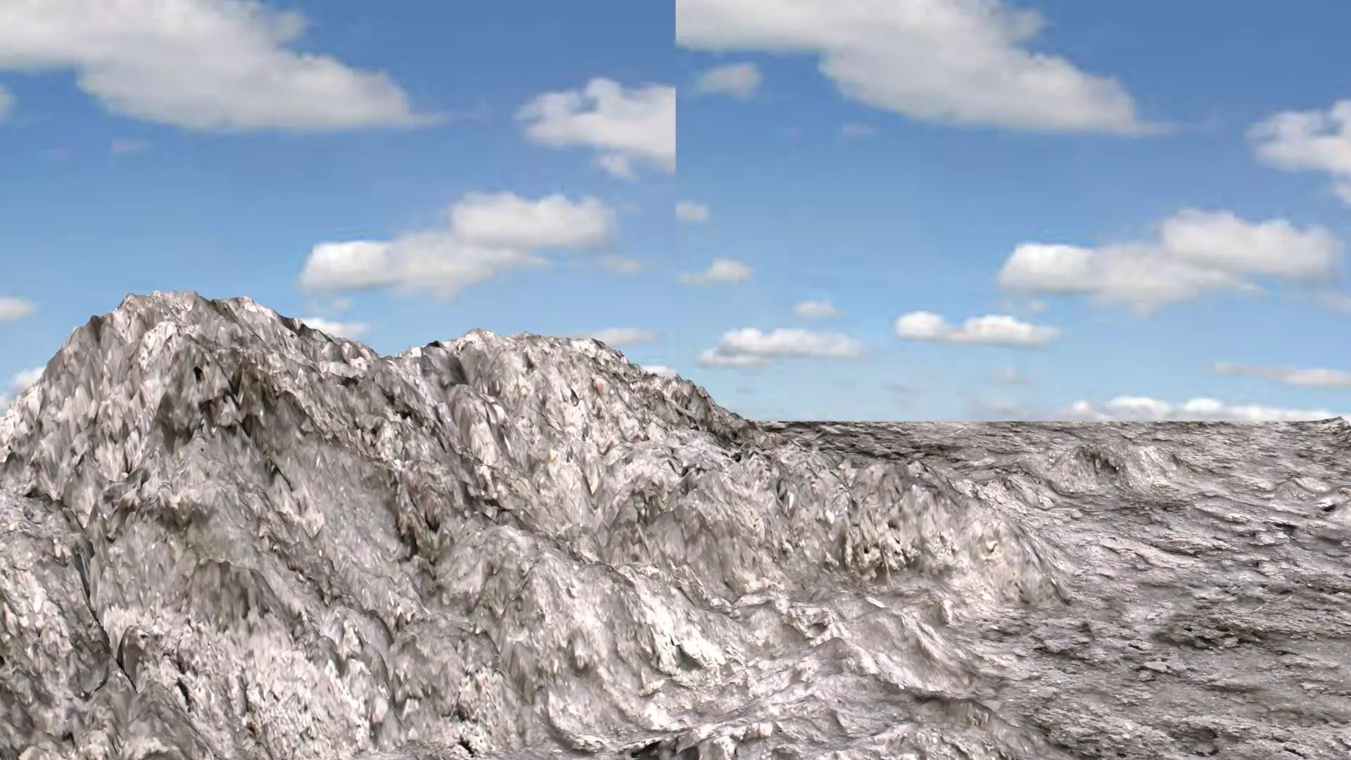 Terrain 3D model