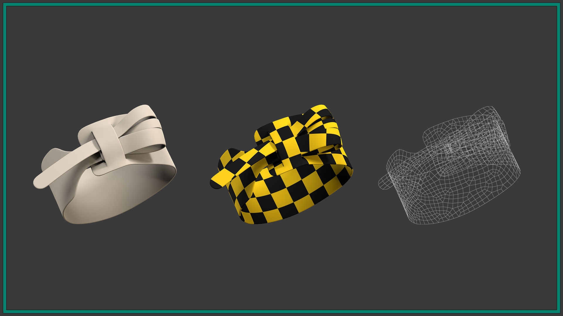 15 female bracelet 3D model_6