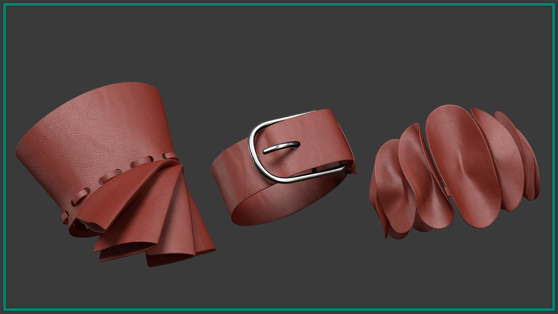 15 female bracelet 3D model_5