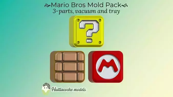 Mario Bros Mold Pack 1