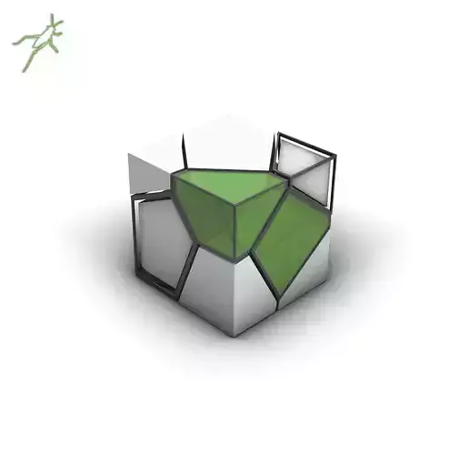 Grasshopper  EX 4  Populate 3D  Voronoi 3D
