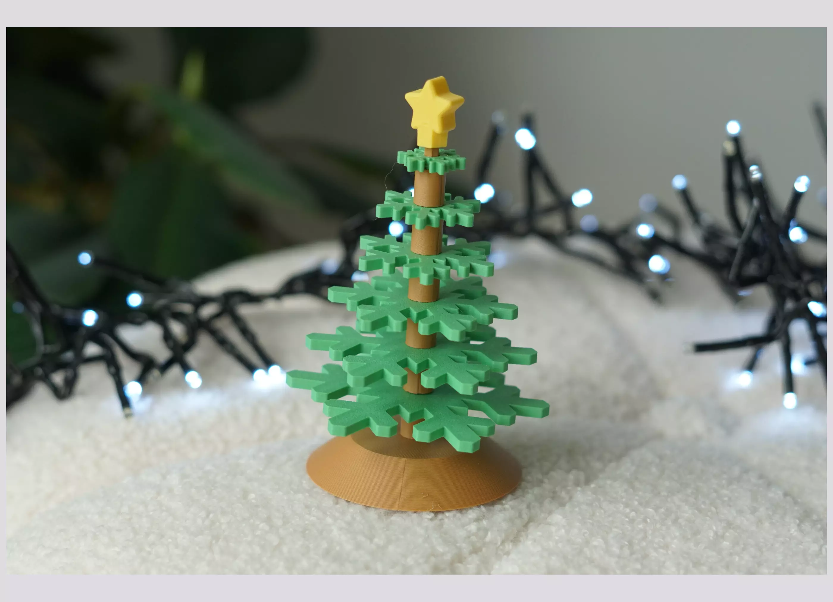 CHRISTMAS TREE DECOR TREE PUZZLE 3D print model_0