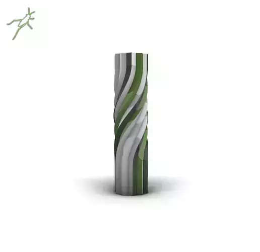 Grasshopper  EX 15  Polar array  Twist