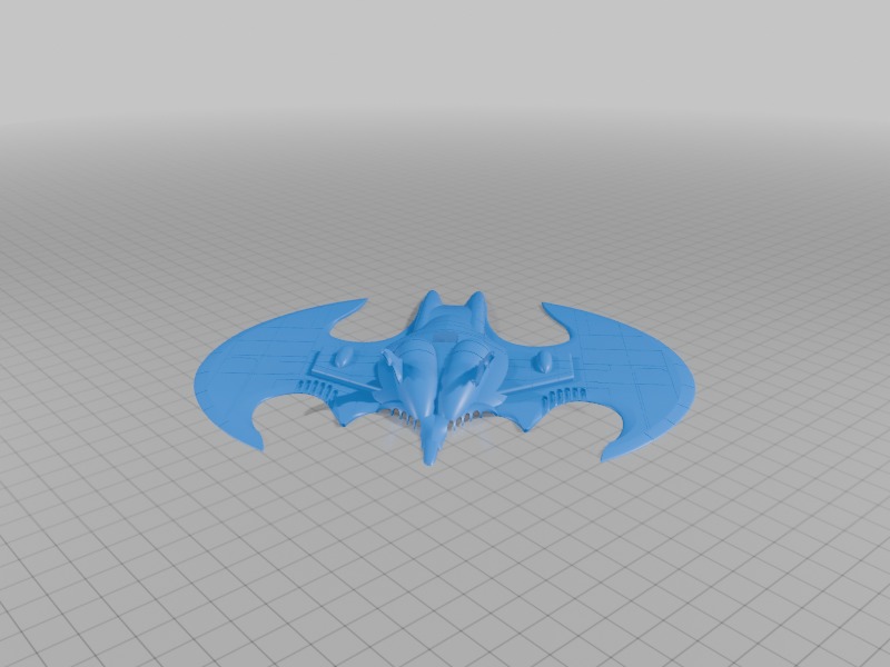 Batwing - Batman 1989 3D print model_9