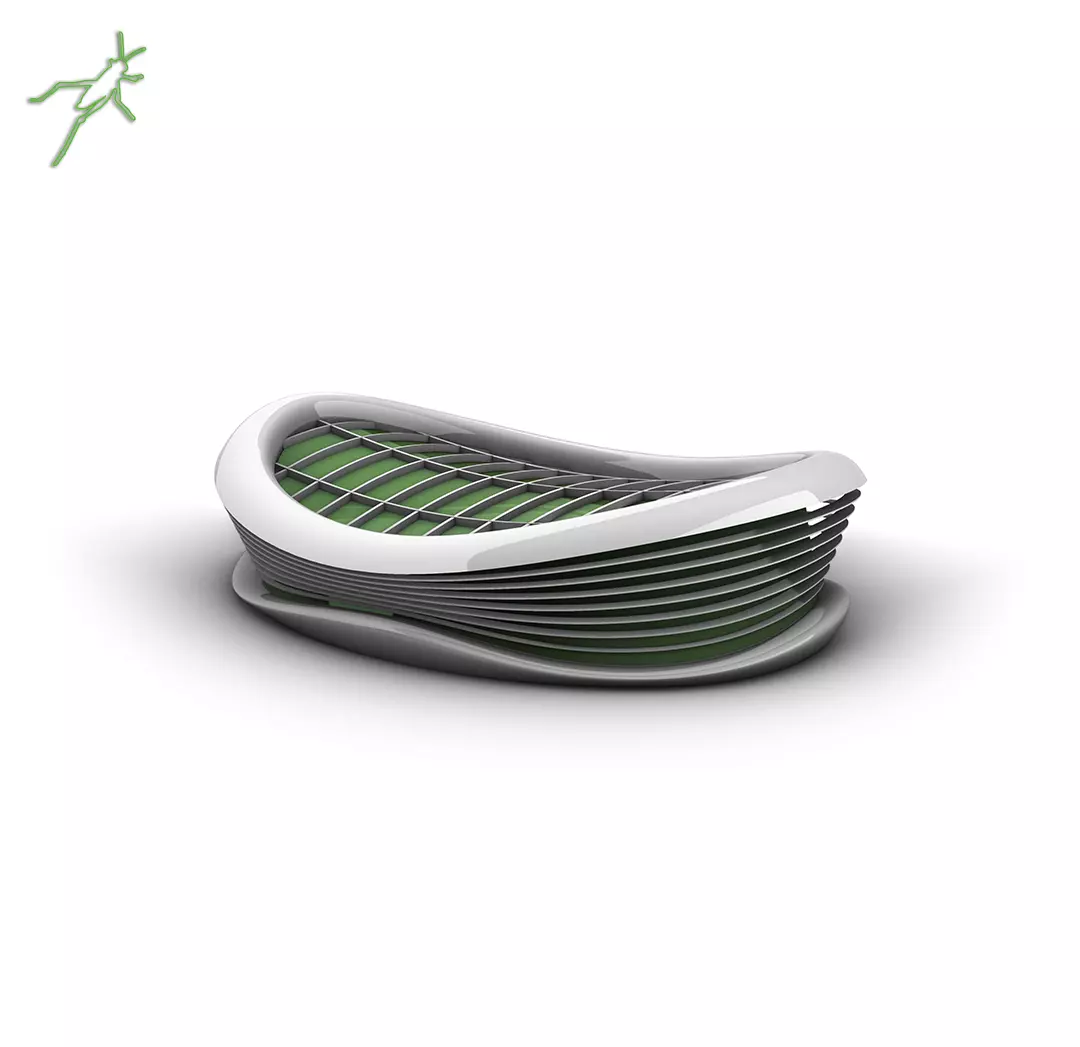 Grasshopper  EX 18  Graph mapper  Loft 3D model_0