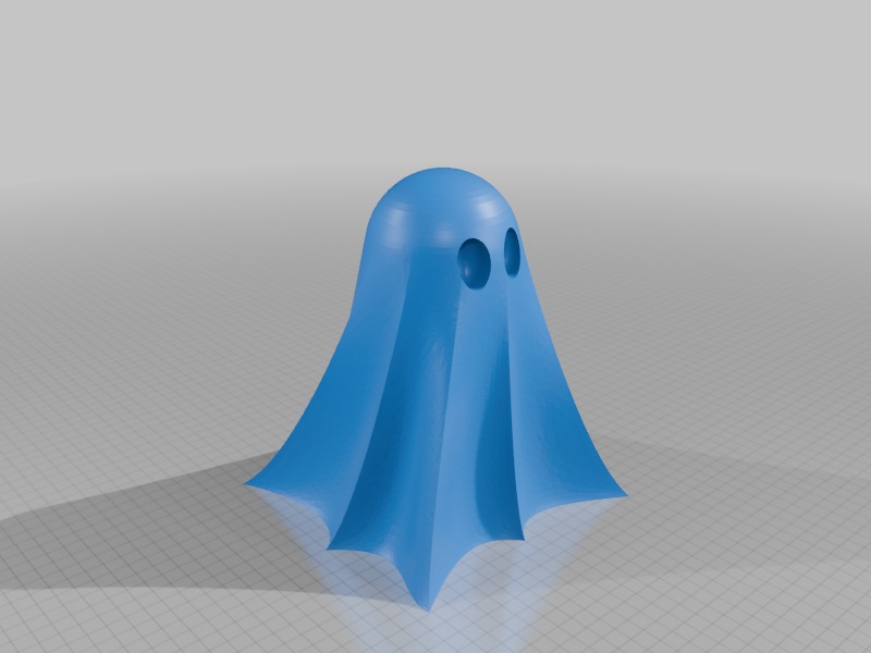 Ghost Remix for Flickering Tea Light 3D print model_2