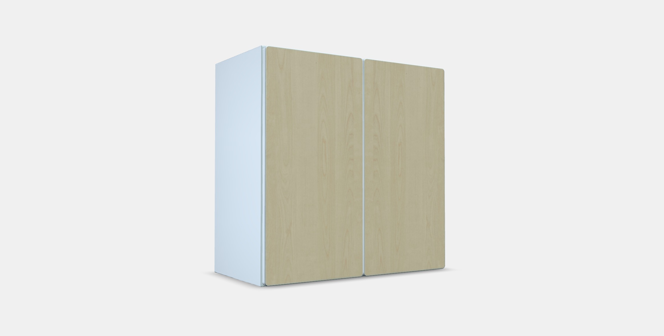 SMASTAD Wall cabinet 2 Low-poly 3D model_3