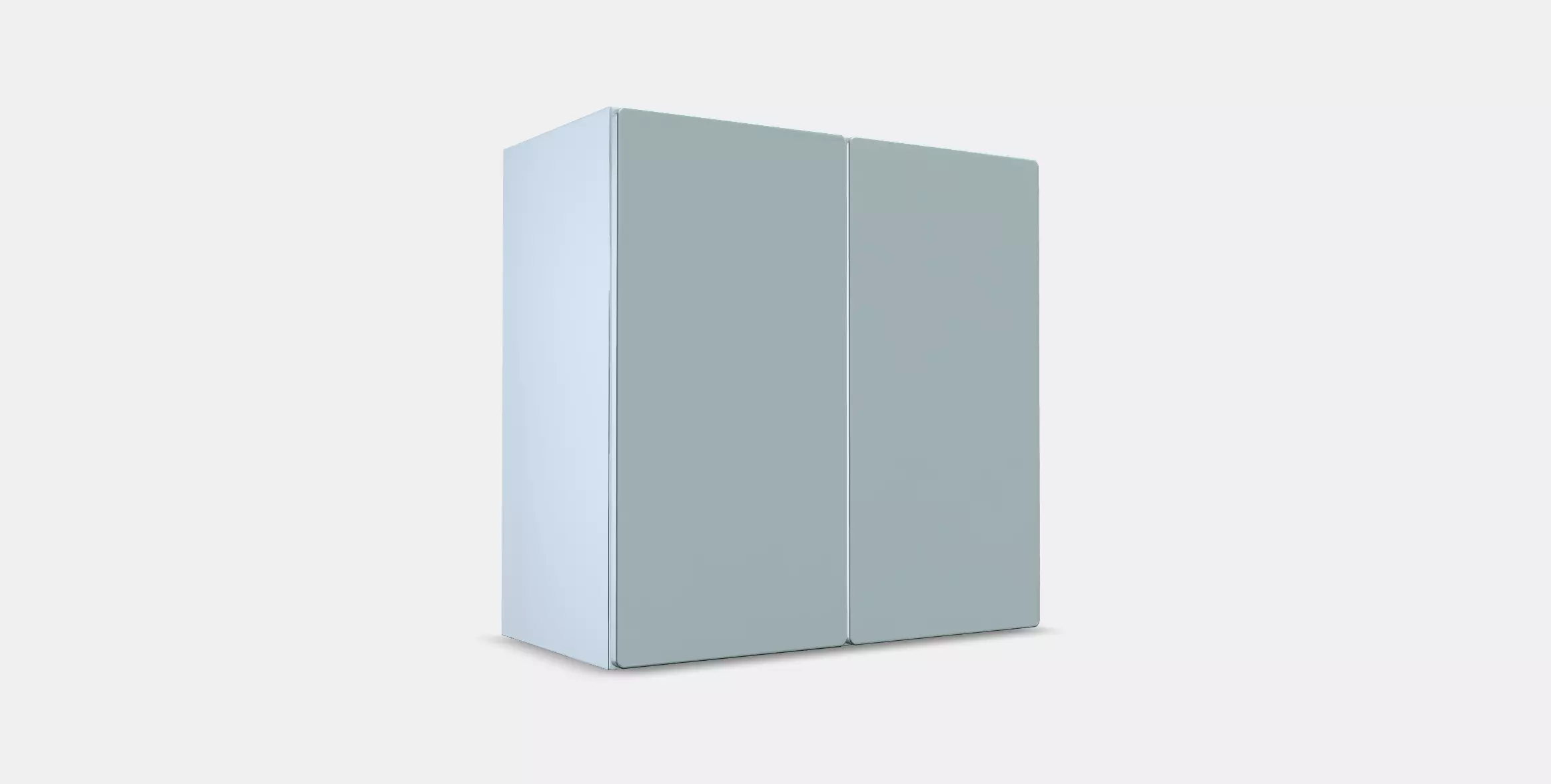 SMASTAD Wall cabinet 3 Low-poly 3D model_0