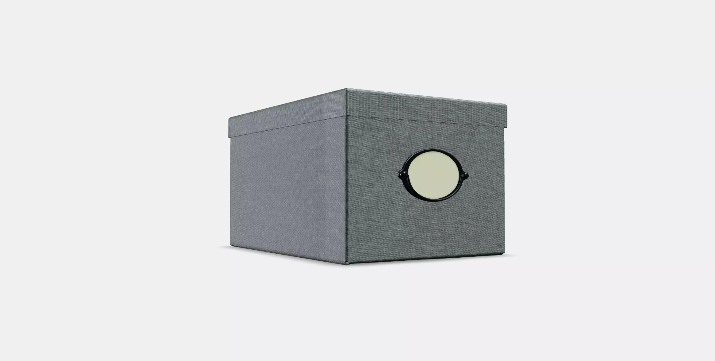 KVARNVIK Storage box with lid 2 Low-poly 3D model