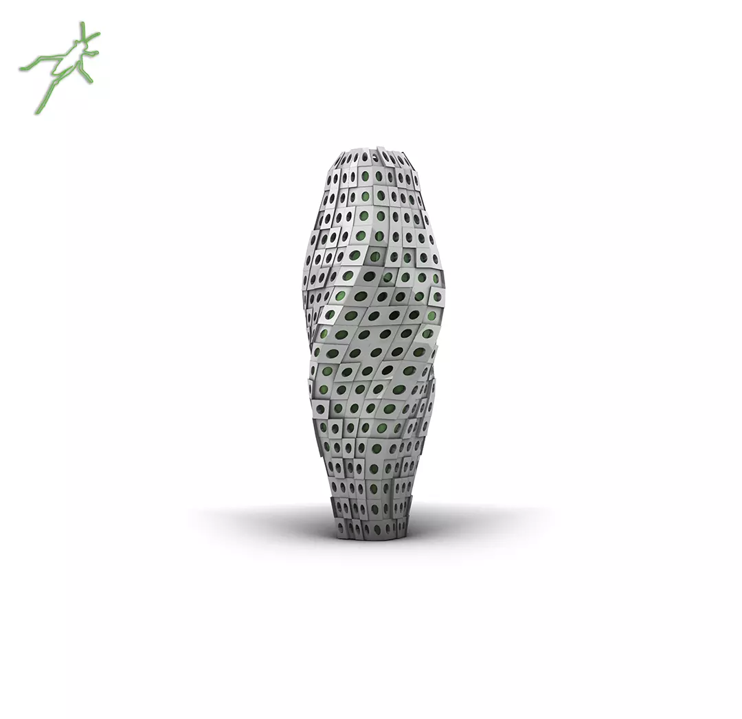 Grasshopper EX 26 Surface box Box morph 3D model
