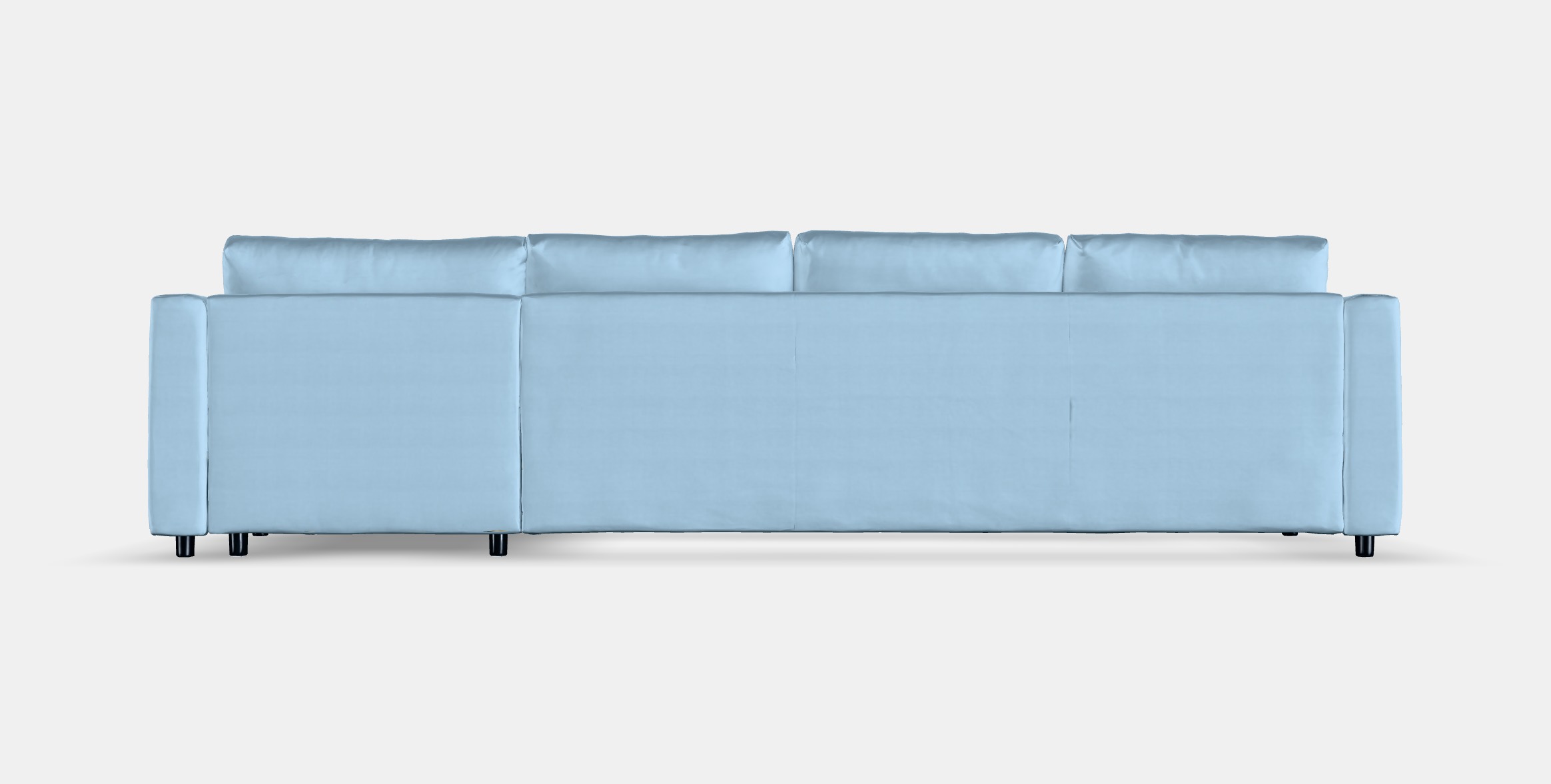 VIMLE 4-seat sofa with chaise longue 4 Low-poly 3D model_15