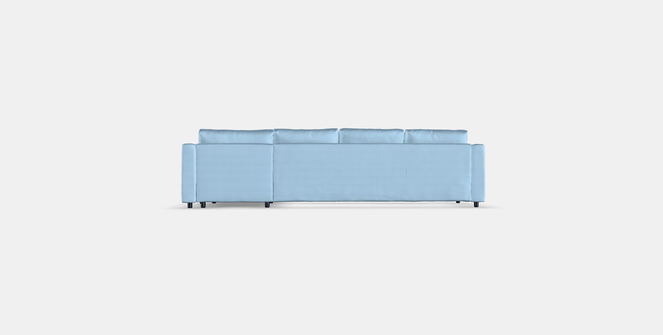 VIMLE 4-seat sofa with chaise longue 4 Low-poly 3D model_14