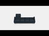 VIMLE 4-seat sofa with chaise longue 5 Low-poly 3D model_1