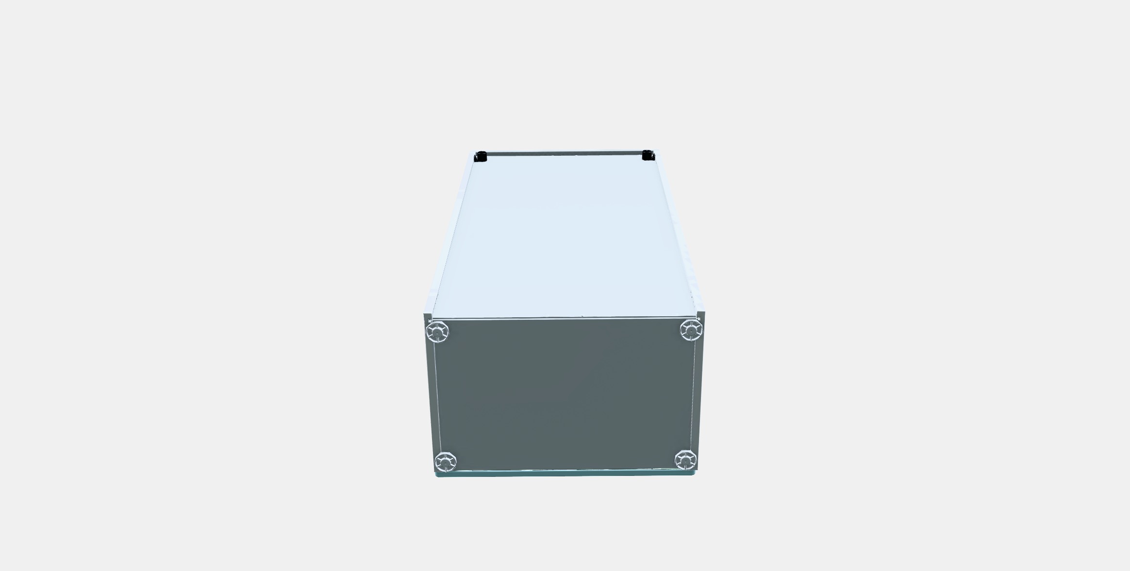 SMASTAD - PLATSA Bookcase 5 Low-poly 3D model_7