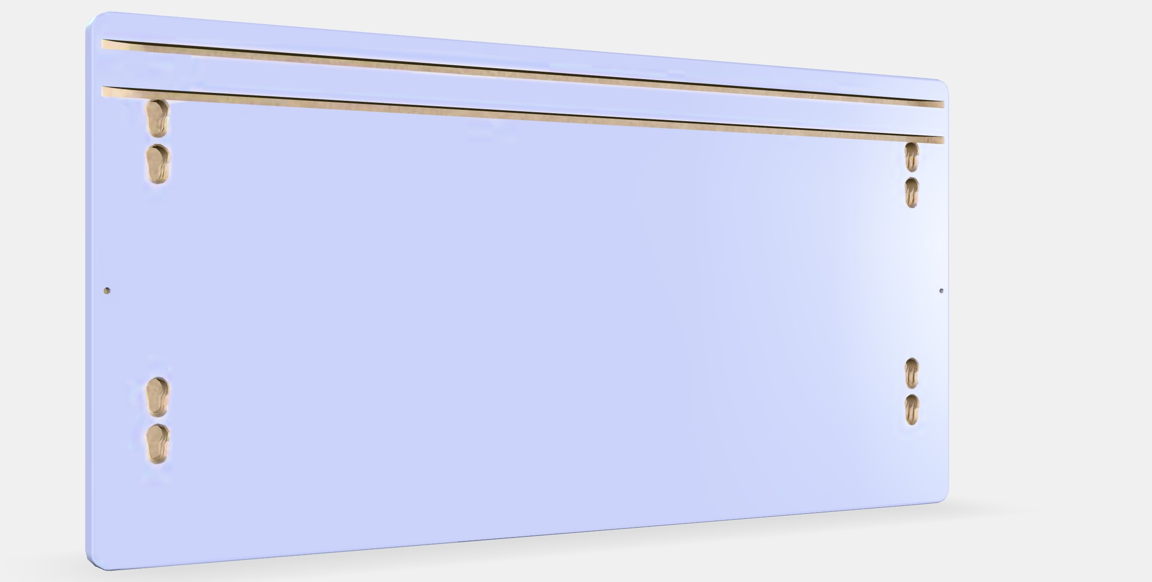 SMASTAD Drawer front 15 Low-poly 3D model_3