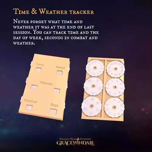 DM Inventory - Time and Weather Tracker