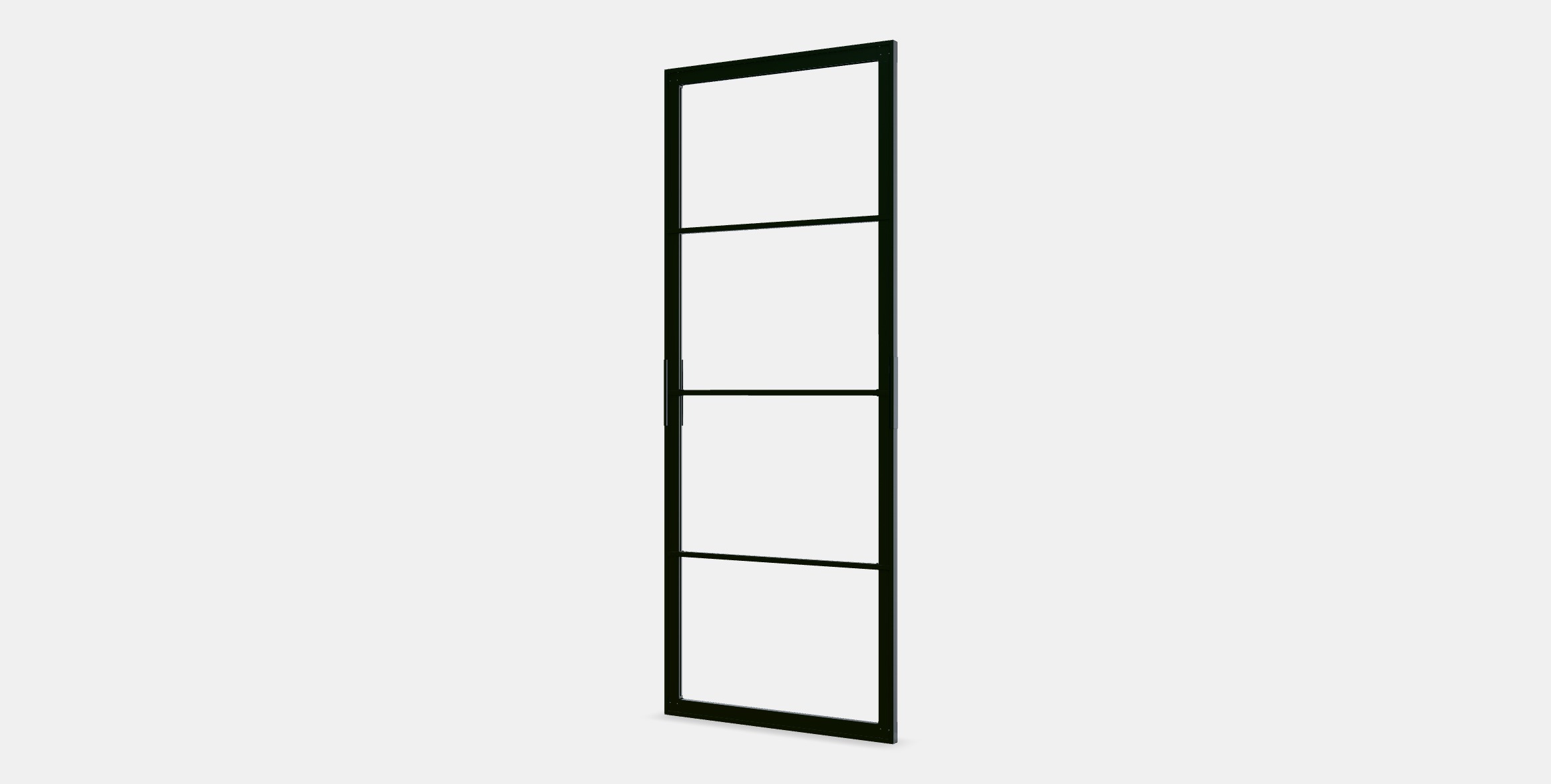 SKYTTA Sliding door frame 10 Low-poly 3D model_12