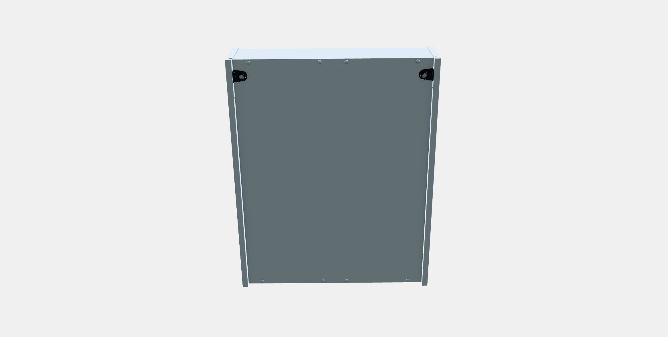 ENHET Wall cb w 2 shelves 4 Low-poly 3D model_6
