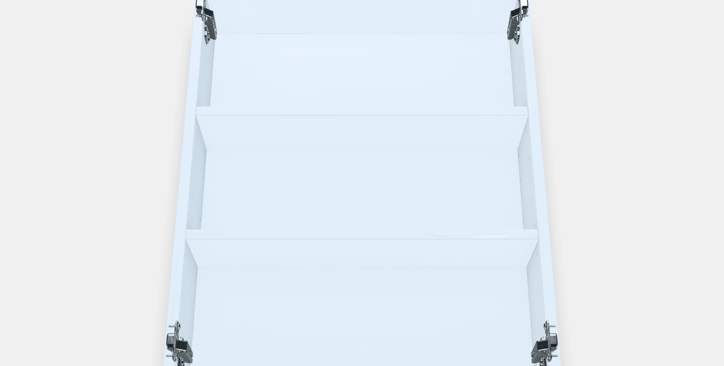 ENHET Wall cb w 2 shelves 4 Low-poly 3D model_4