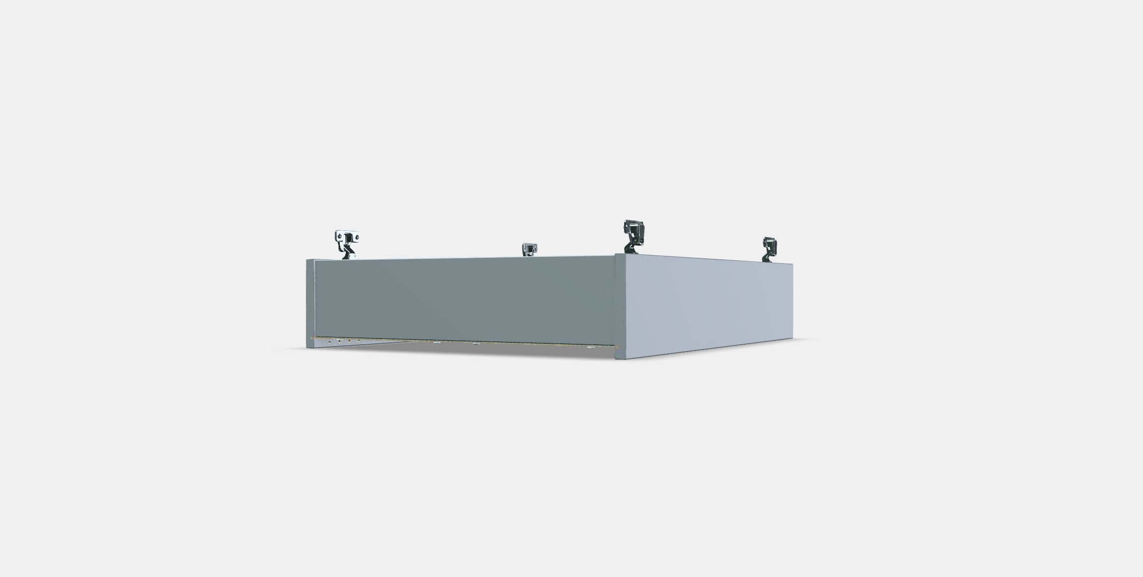 ENHET Wall cb w 2 shelves 7 Low-poly 3D model_12