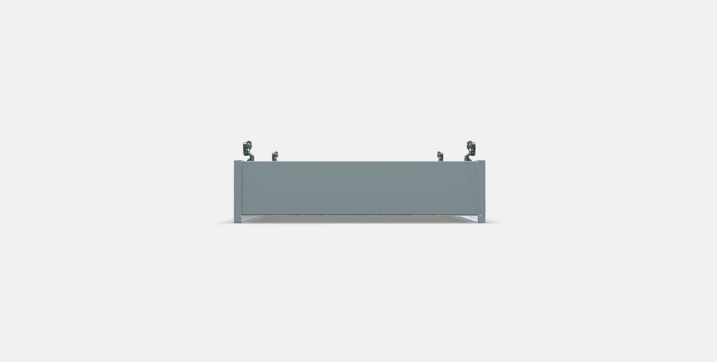 ENHET Wall cb w 2 shelves 7 Low-poly 3D model_10