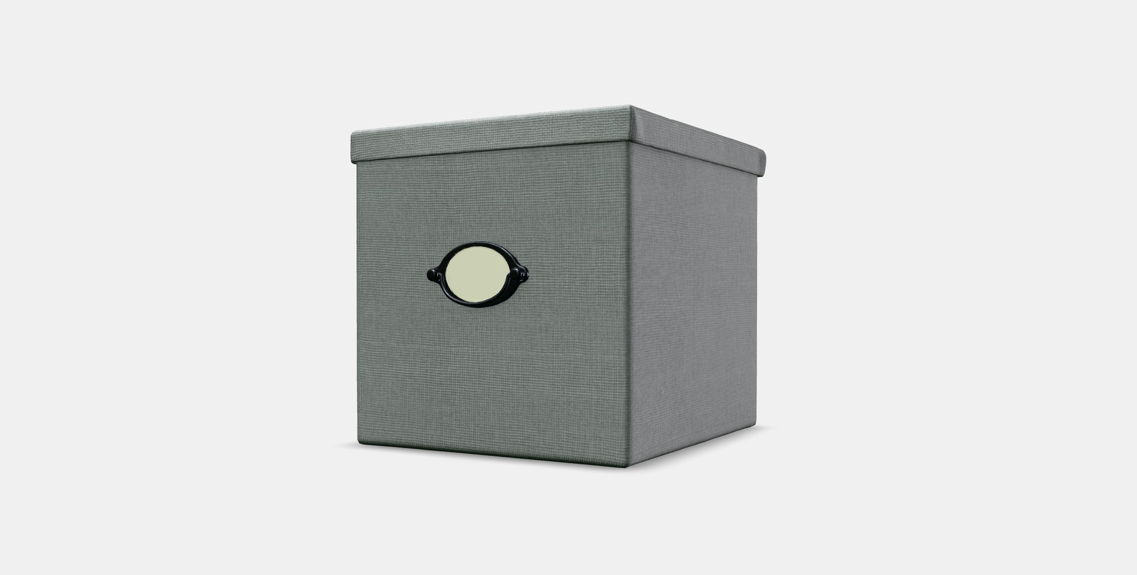 KVARNVIK Storage box with lid 3 Low-poly 3D model_9