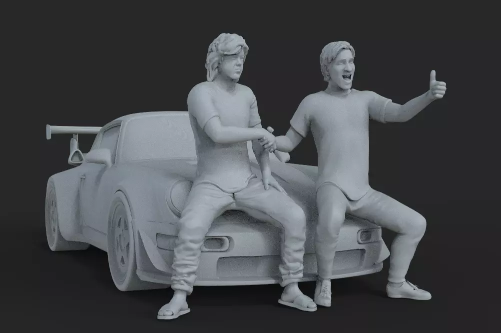 Kato y Akira Nakai 3D print model_0