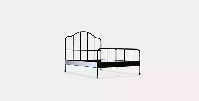 SAGSTUA Bed frame 4 3D model