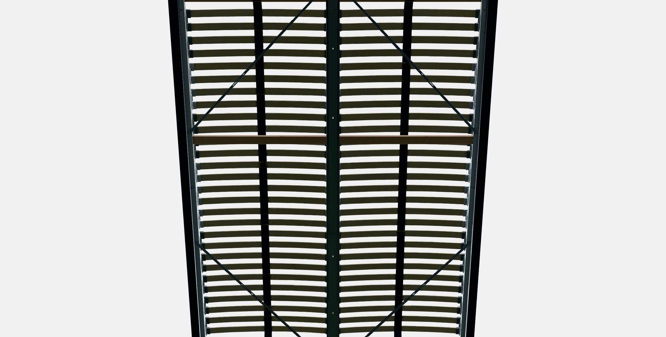 MALM Bed frame high 45 3D model_7