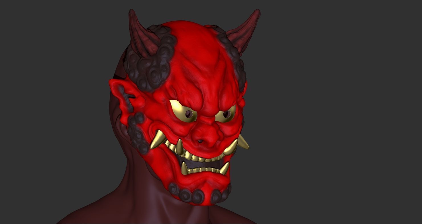 RAIJIN THUNDER GOD YOKAI 3D print model_7