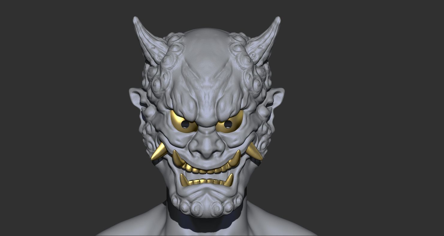 RAIJIN THUNDER GOD YOKAI 3D print model_3